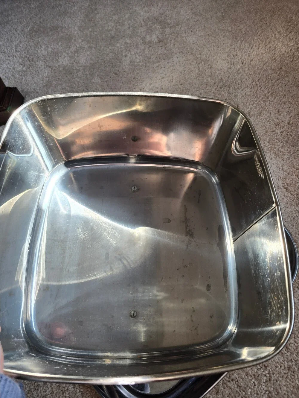 Vintage Lincoln Beautyware Cake Carrier Mid Century Chrome Cake Saver